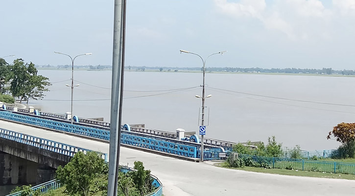 তিস্তায় হুহু করে বাড়ছে পানি, নীলফামারীতে ভয়াবহ বন্যার শঙ্কা